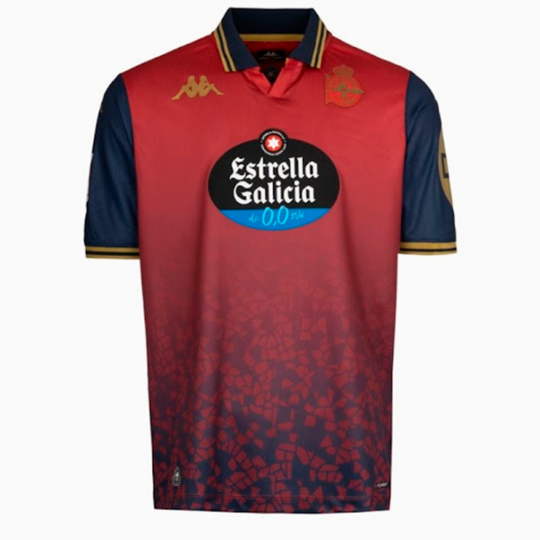 1-175 Camiseta Visitante Deportivo La Coruña 2025/26 – Versión Aficionado - Imagen 1