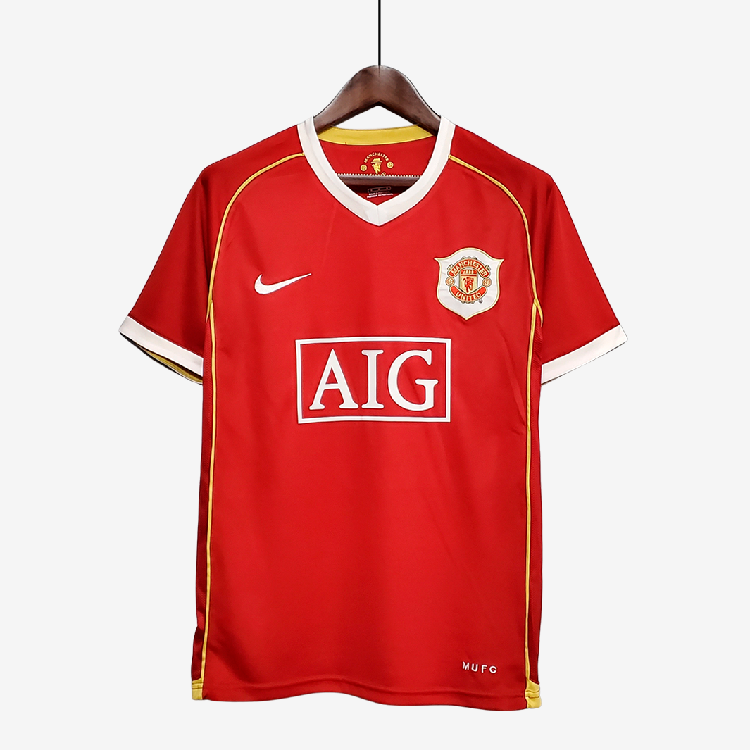 11-4 Manchester United 2006/07 Camiseta Local Versión Retro - Imagen 1