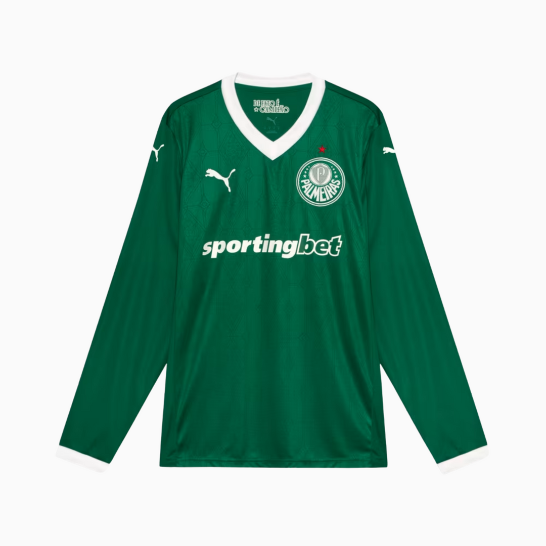 1_c6071549-a446-4705-b136-c64085fa9503 Camiseta Local Long Sleeve Palmeiras 2025/26 – Versión Aficionado - Imagen 1