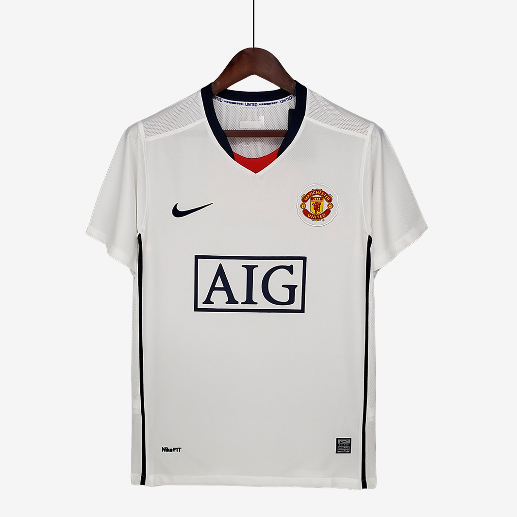 5-184 Camiseta Visitante Manchester United 2008/09 – Versión Retro - Imagen 1