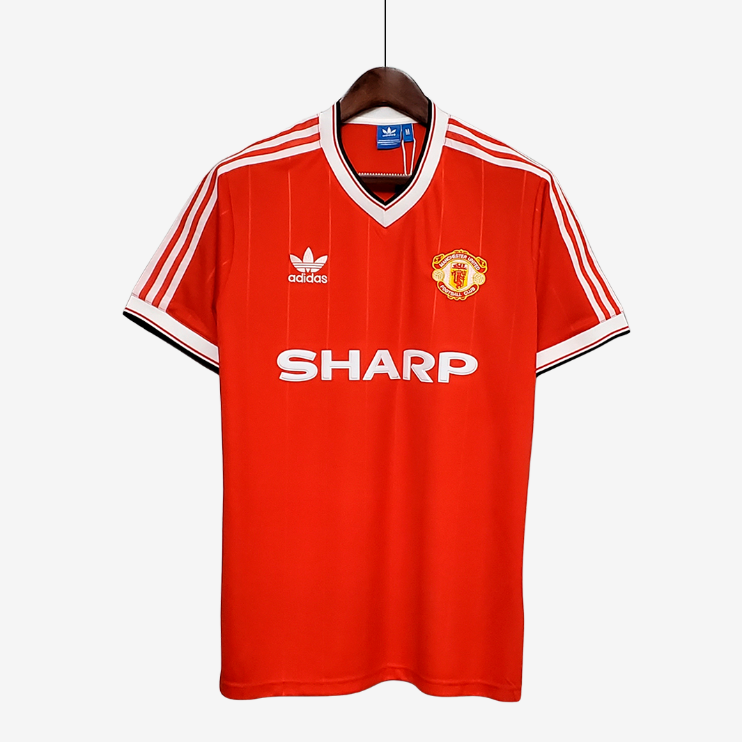 5-407 Manchester United 1983/84 Camiseta Local Versión Retro - Imagen 1