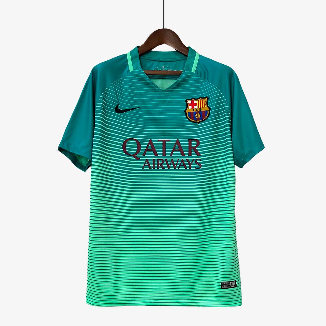 6-114_836bc069-9160-40fb-a731-c3ebf0e78432 Camiseta Tercera Barcelona 2016/17 – Versión Retro - Imagen 1