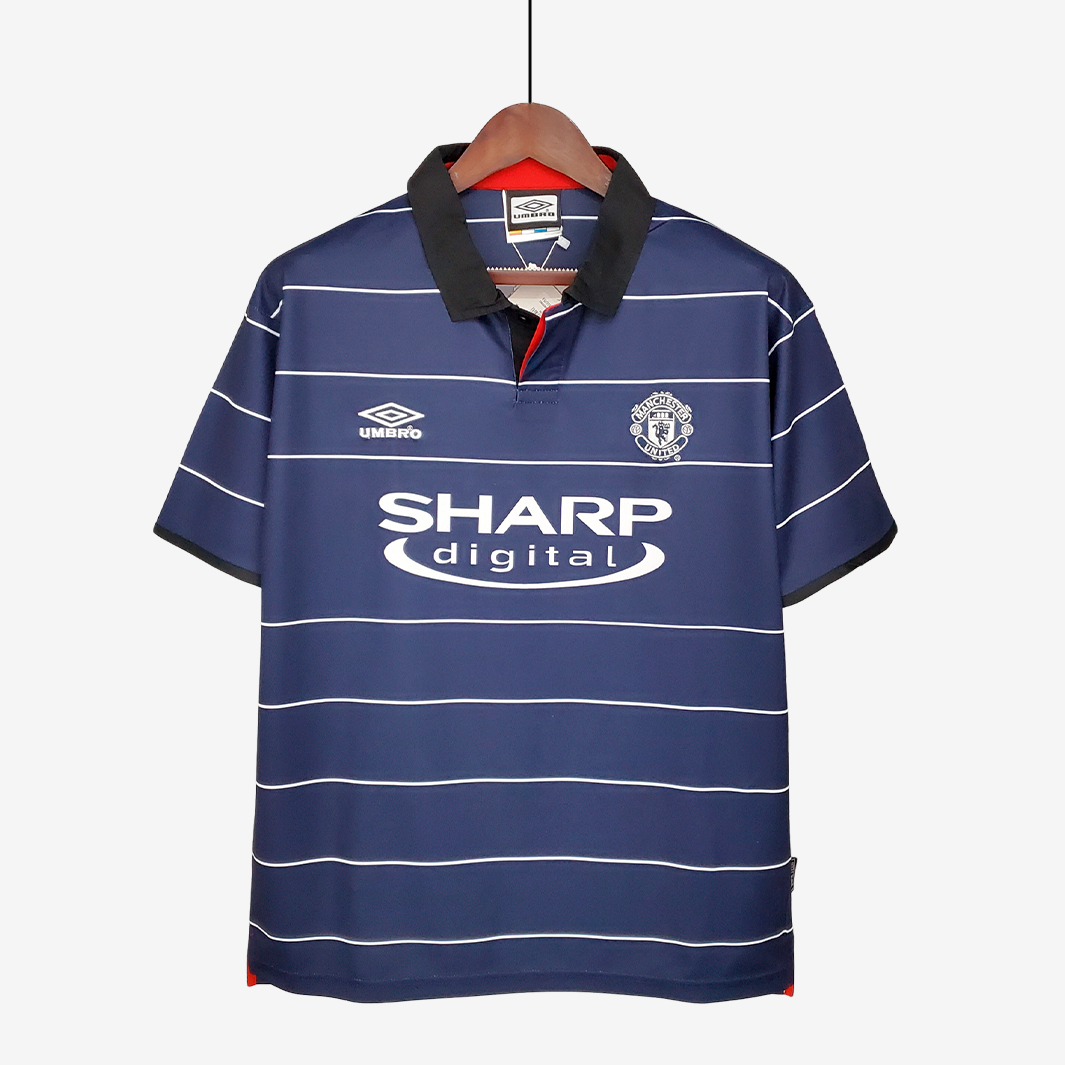 6-195 Camiseta Visitante Manchester United 1999/00 – Versión Retro - Imagen 1