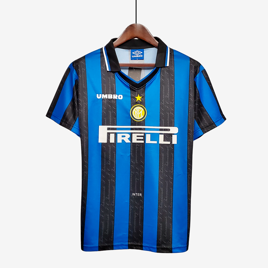 6-349 Inter Milan 1997/98 Camiseta Local Versión Retro - Imagen 1