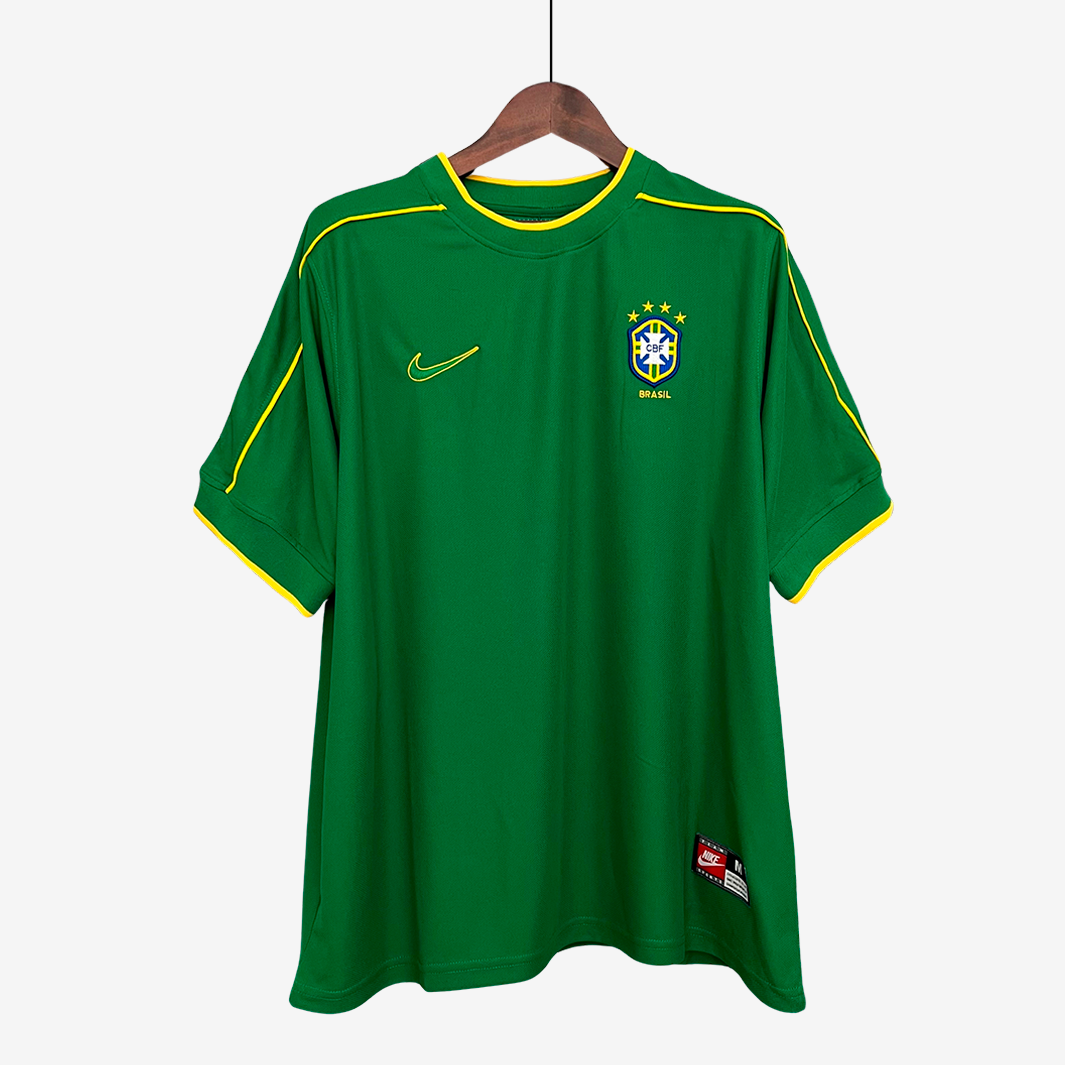 6-482 Brasil 1998 Goalkeeper Camiseta Versión Retro - Imagen 1