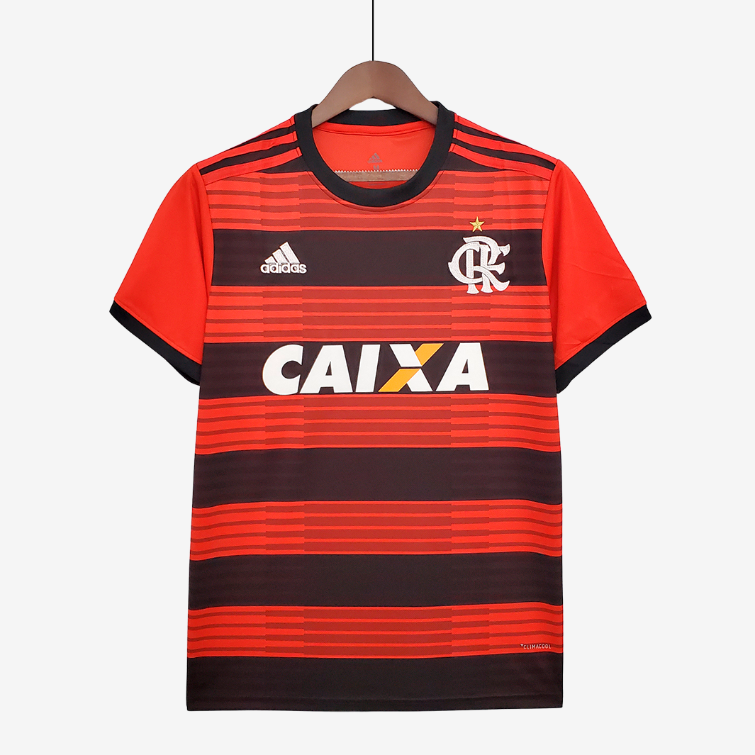 6-505 Flamengo 2018/19 Camiseta Local Versión Retro - Imagen 1