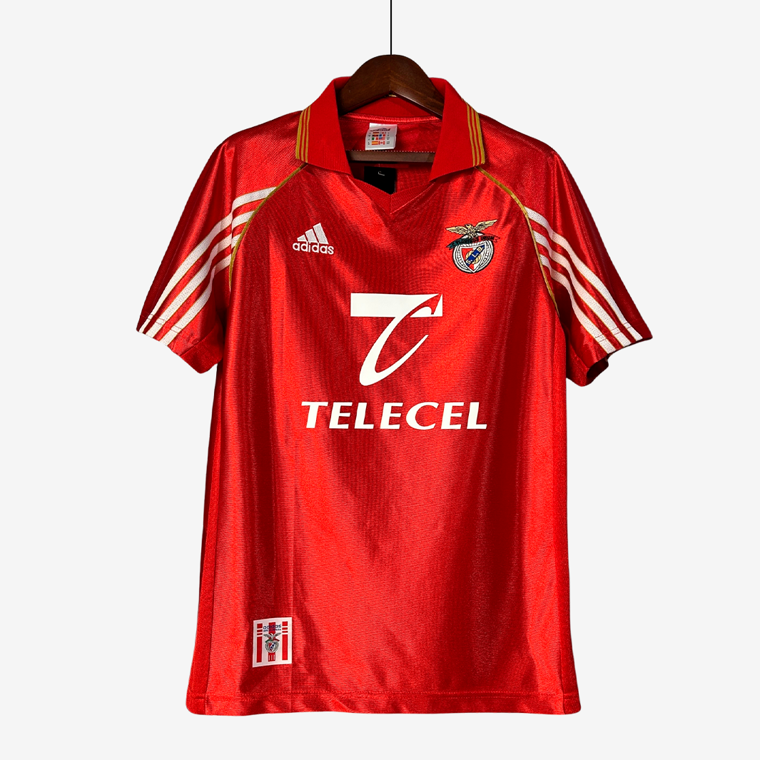 6-640 Benfica 1998/99 Camiseta Local Versión Retro - Imagen 1