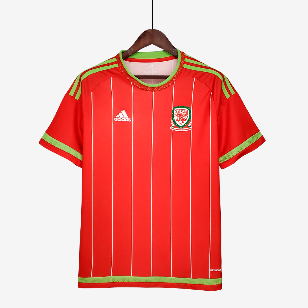7-154 Camiseta Local Wales 2015/16 – Versión Retro - Imagen 1