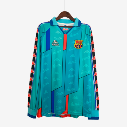 Camiseta Visitante Long Sleeve Barcelona 1996/97 – Versión Retro