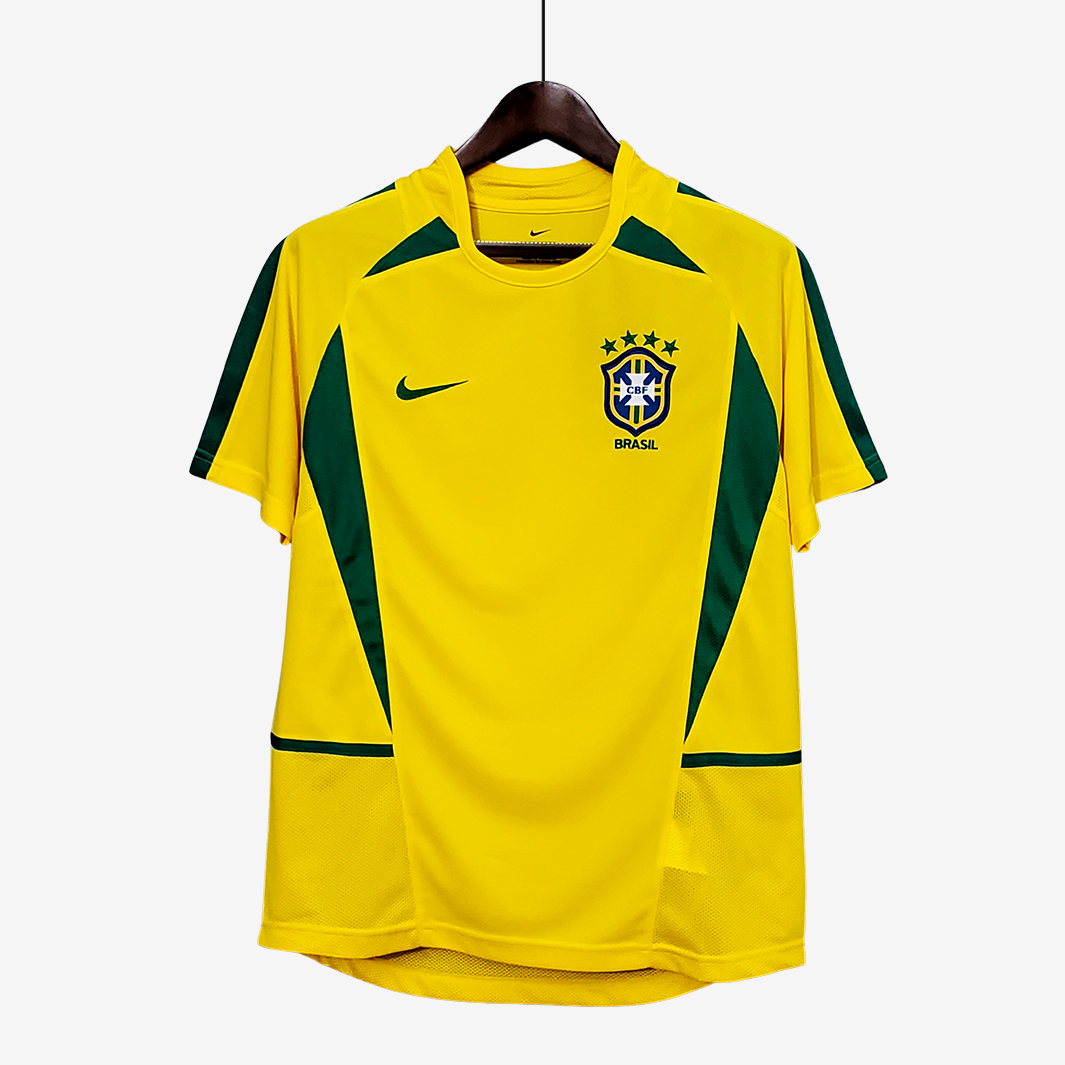 7-86 Camiseta Local Brasil 2002 – Versión Retro - Imagen 1
