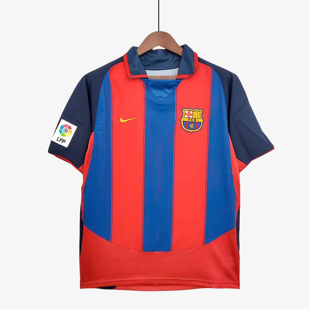 8-79 Camiseta Local Barcelona 2003/04 – Versión Retro - Imagen 1