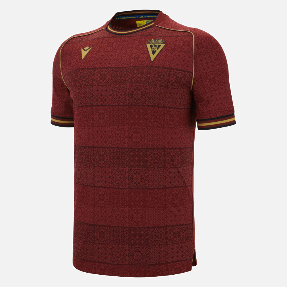 8f20b42837157aadd997e4b8729587cb700095760001 Cadiz 2025/26 Camiseta Visitante Versión Aficionado - Imagen 1