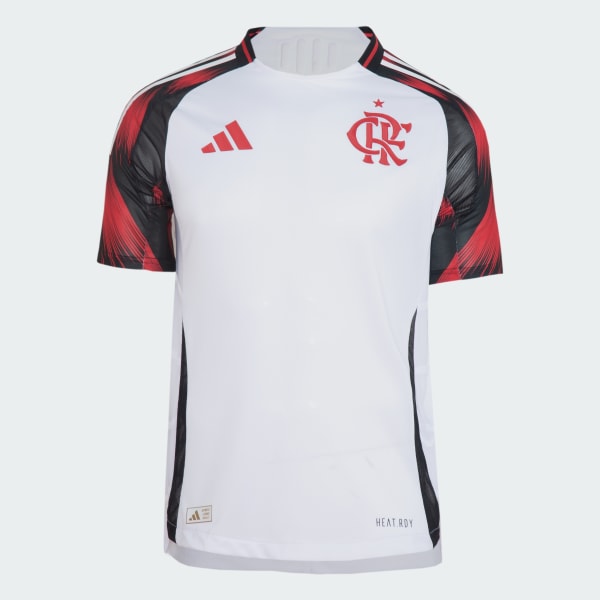 Camisa_II_CR_Flamengo_25_Authentic_Branco_IV6045_01_laydown Flamengo 2025/26 Camiseta Visitante Versión Jugador - Imagen 1