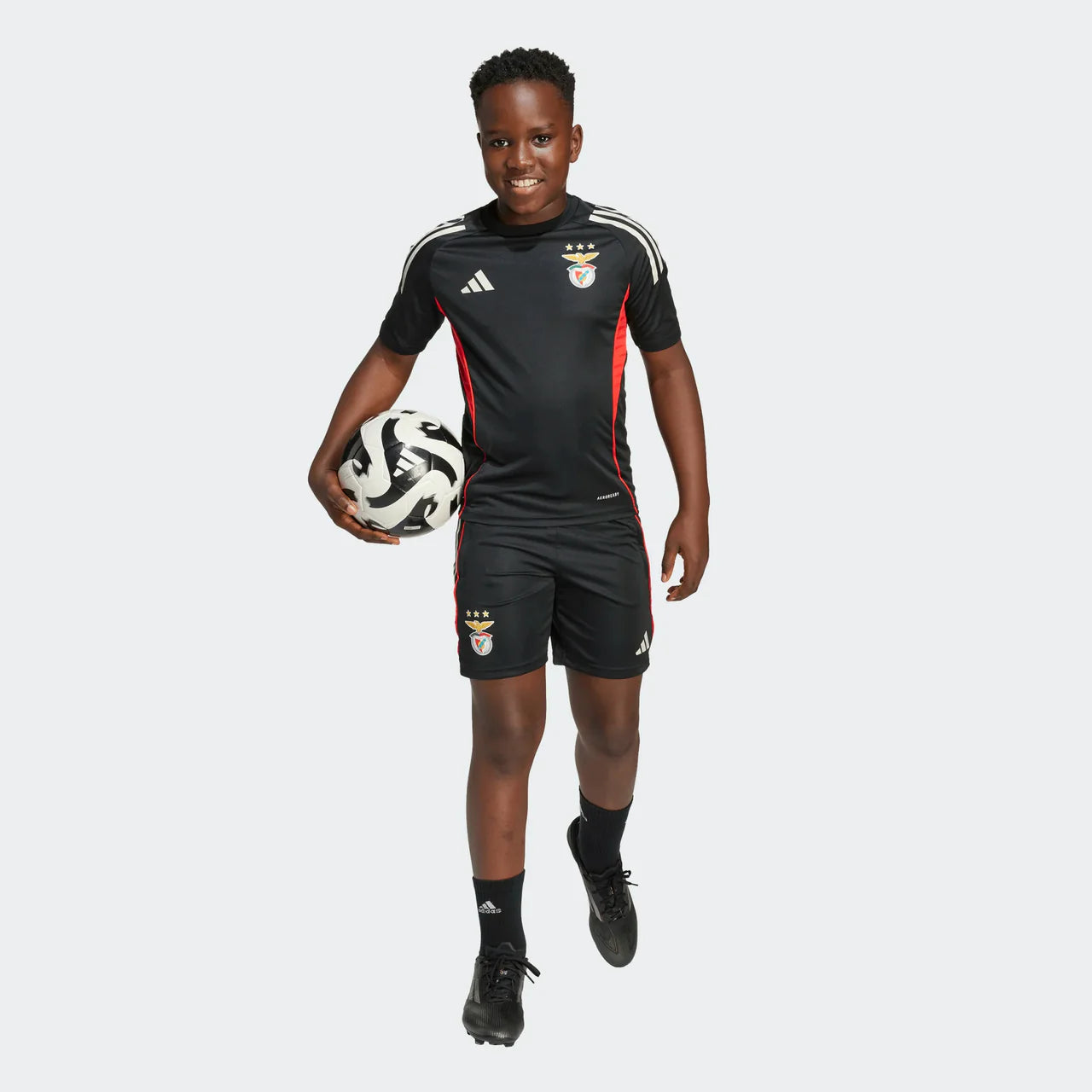 Maillot-Benfica-Training-Tiro-25-Junior-2025_26-Noir5 Benfica 2025/26 Training – Kit Niños - Imagen 1
