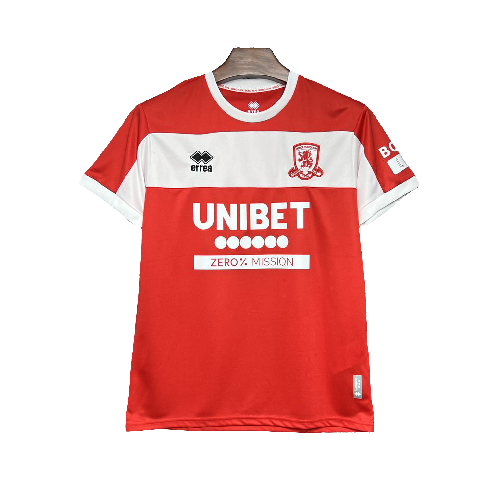 background-editor_output_405b1767-301c-4af5-9423-ba54f3549db3 Middlesbrough 2024/25 Camiseta Local Versión Aficionado - Imagen 1