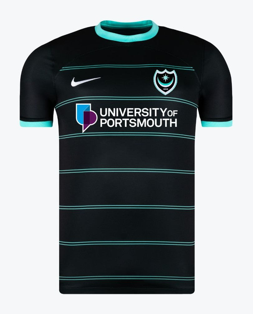 mWZMyXbSLu2dXTF Portsmouth 2024/25 Camiseta Visitante Versión Aficionado - Imagen 1