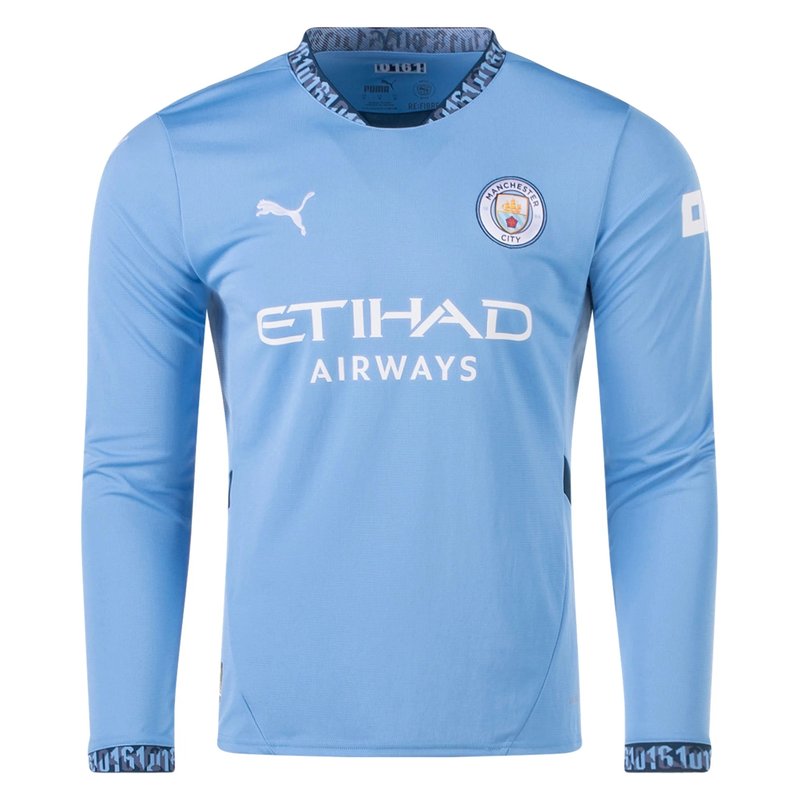manchester-city-24-25-i-home-jersey-long-sleeve-1 Manchester City 2024/25 Camiseta Local Long Sleeve - Imagen 1