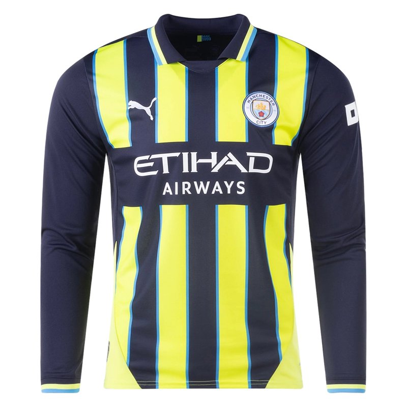manchester-city-24-25-ii-away-jersey-long-sleeve-1 Manchester City 2024/25 Camiseta Visitante Long Sleeve - Imagen 1