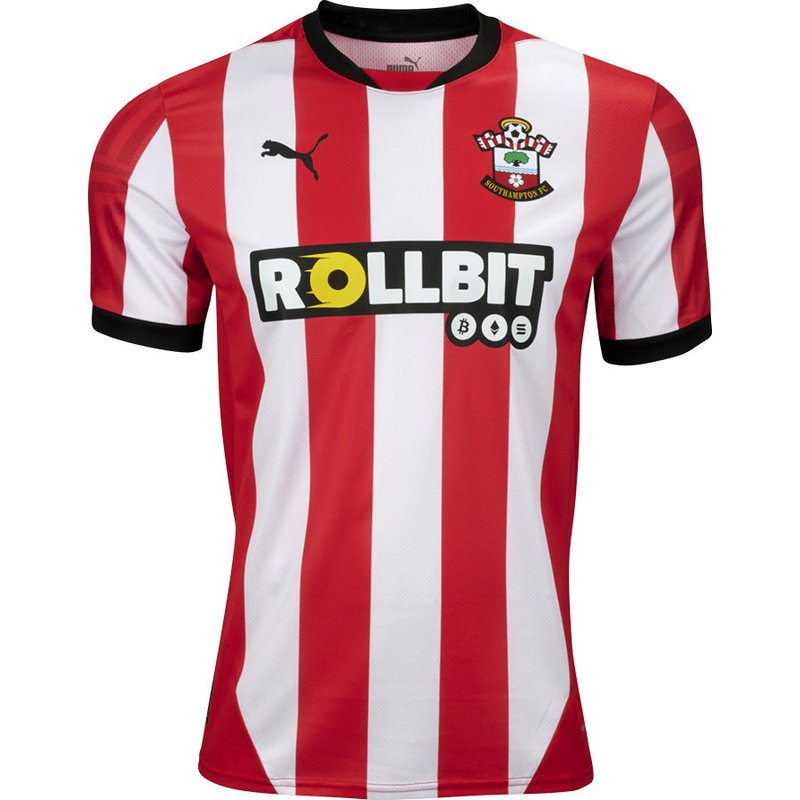 southampton-24-25-i-home-jersey-fan-version-1 Southampton 2024/25 Camiseta Local Versión Aficionado - Imagen 1