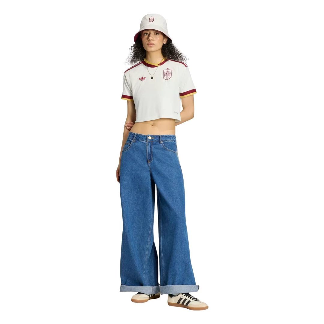 2-1-2.webp Camiseta Visitante Crop Mujer España 2026 - Imagen 1