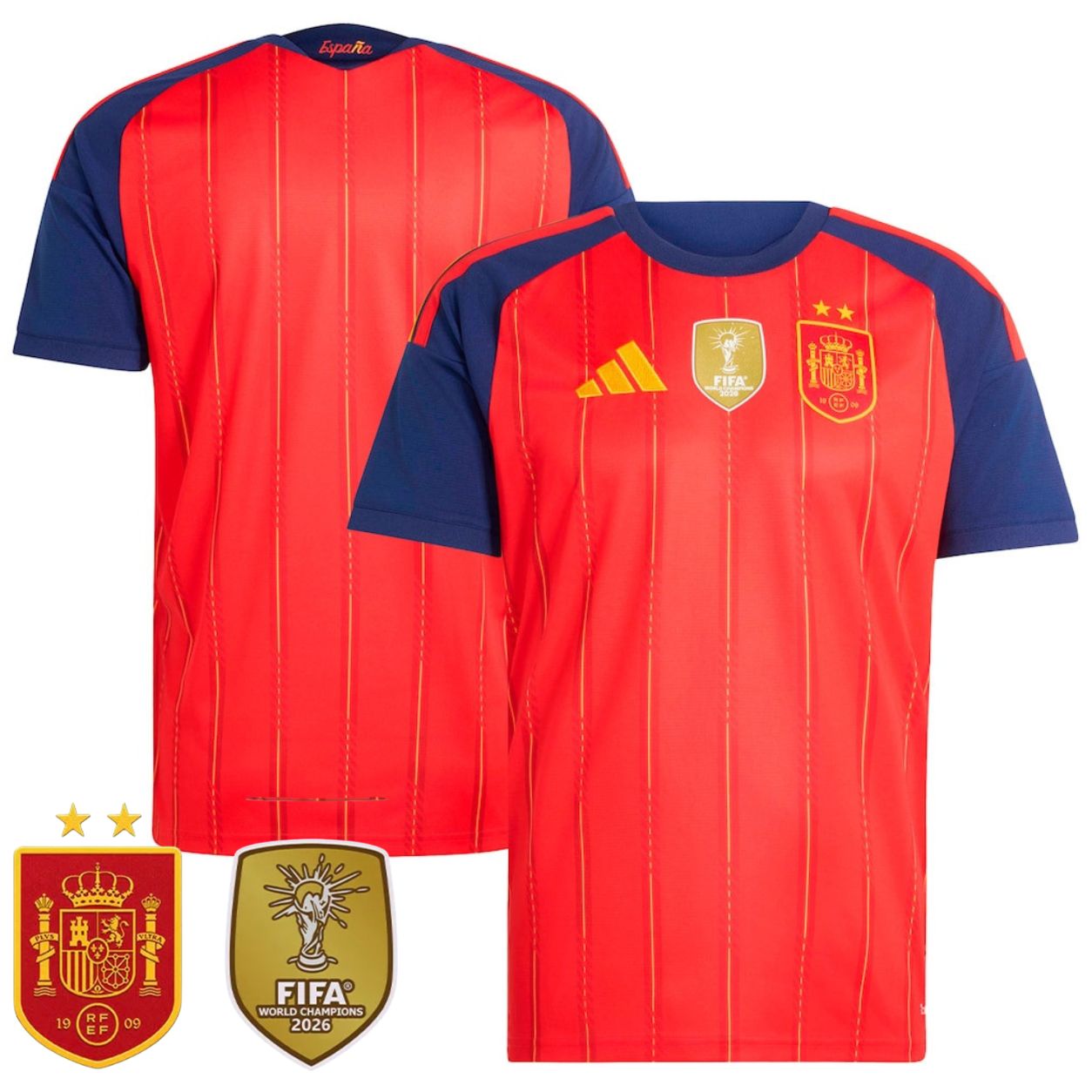3 Camiseta España Campeones 2026 Fan version - Imagen 1